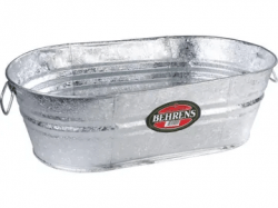 Metal Galvanized Beverage Tub