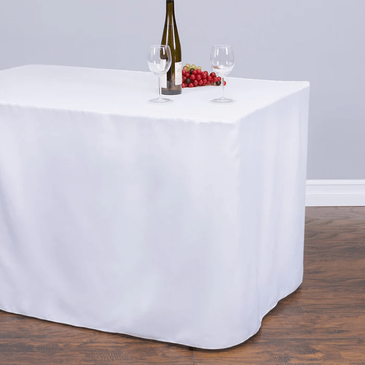 8' Low Polyester Table Linen